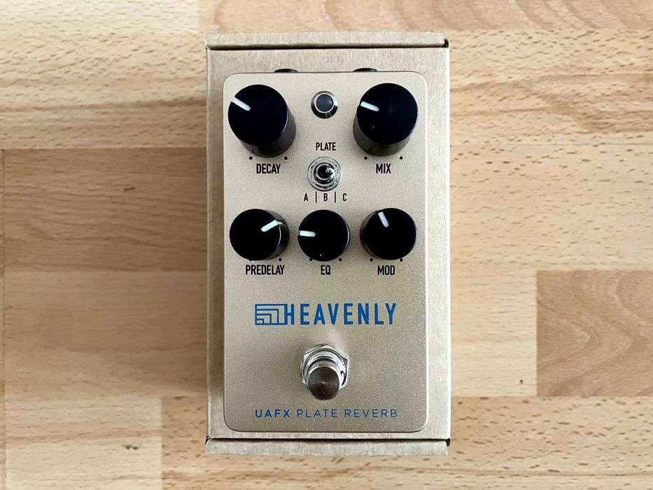 Pedal de Reverb UAfx Heavenly