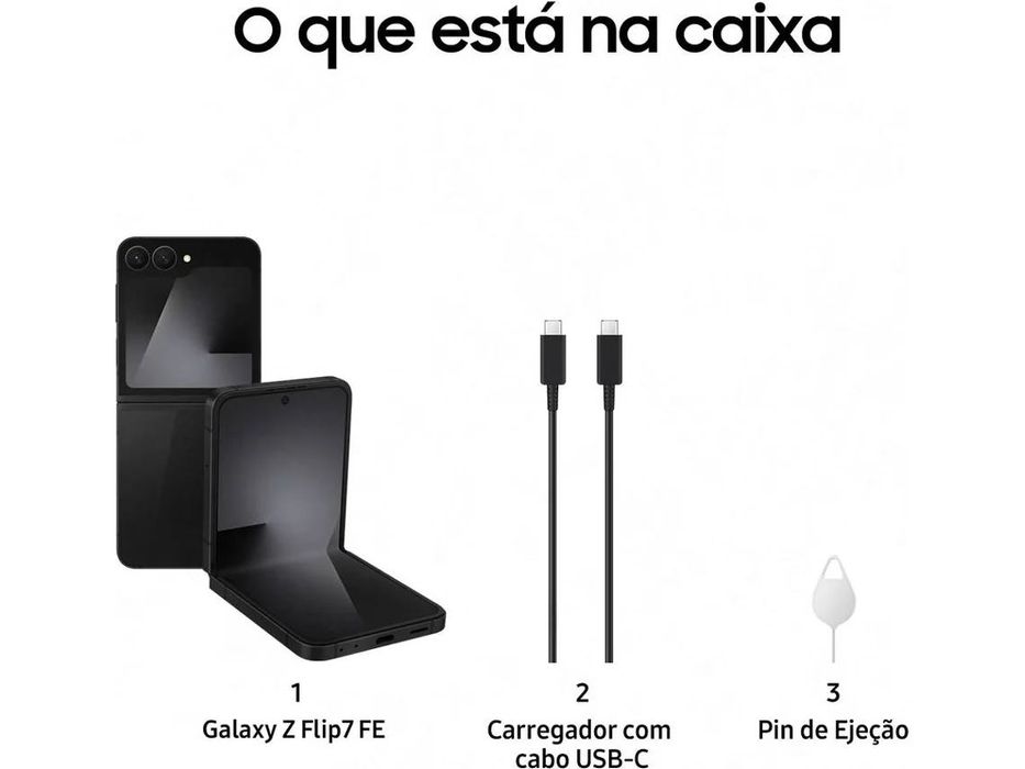 Samsung Galaxy Z Flip7 FE – Novo, Selado