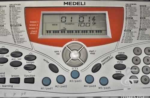 Музыкальный синтезатор Medeli MC-37A с MIDI клавиатурой
