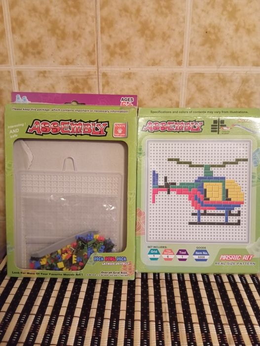 Детская настольная игра. Конструктор.