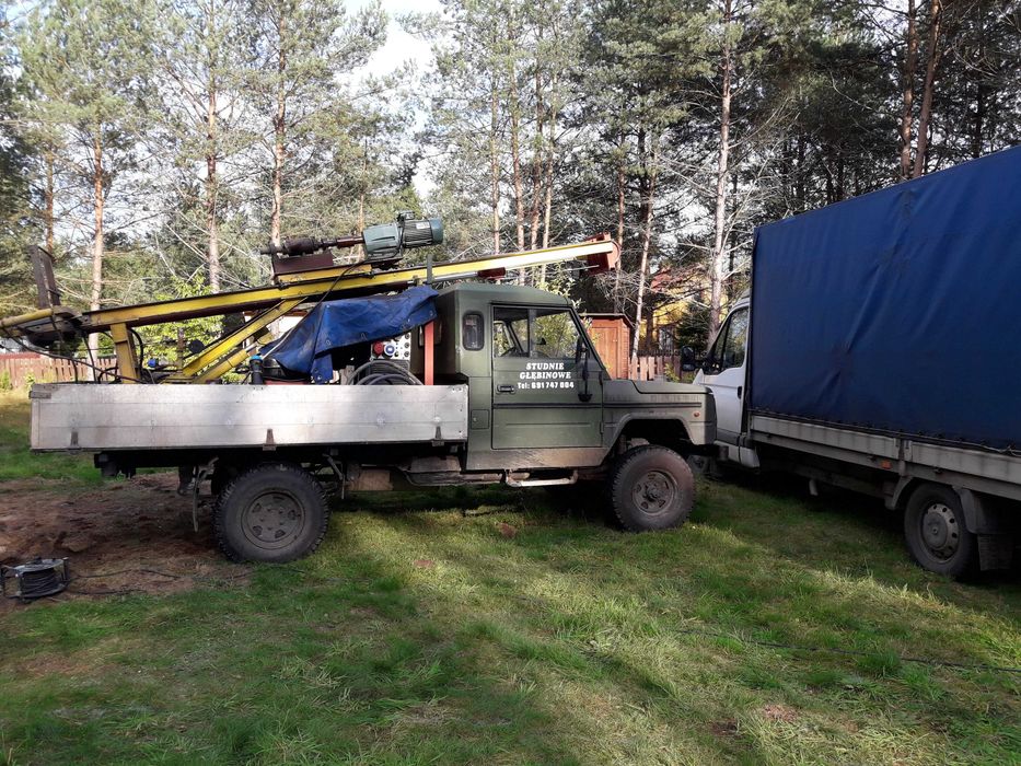 Studnie głębinowe , studnia, Odwierty pod pompy ciepła, odwadnianie działki