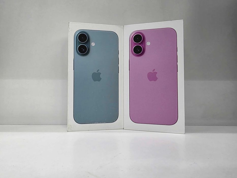 *HIT* iPhone 16 128GB • Pink/Teal • Gwar Apple • Prezenty