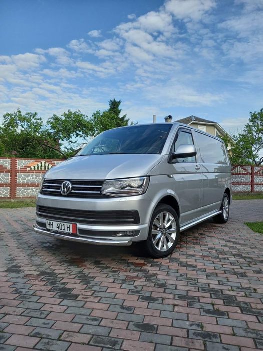 Кенгурятник для Volkswagen T5•Пороги•Подножки•Защита бампера•Хром•Дуги