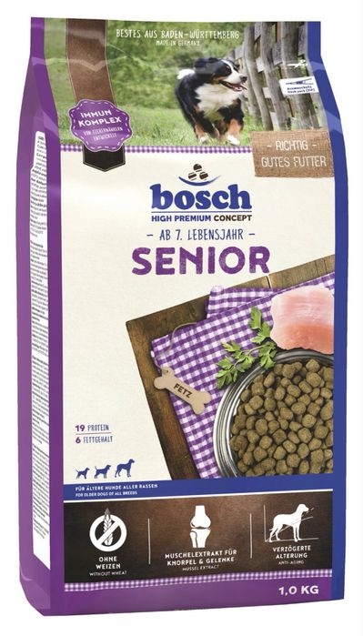 Сухий корм для собак (сухой корм) Bosch, літніх собак