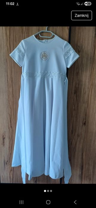 Alba komunijna dla dziewczynki