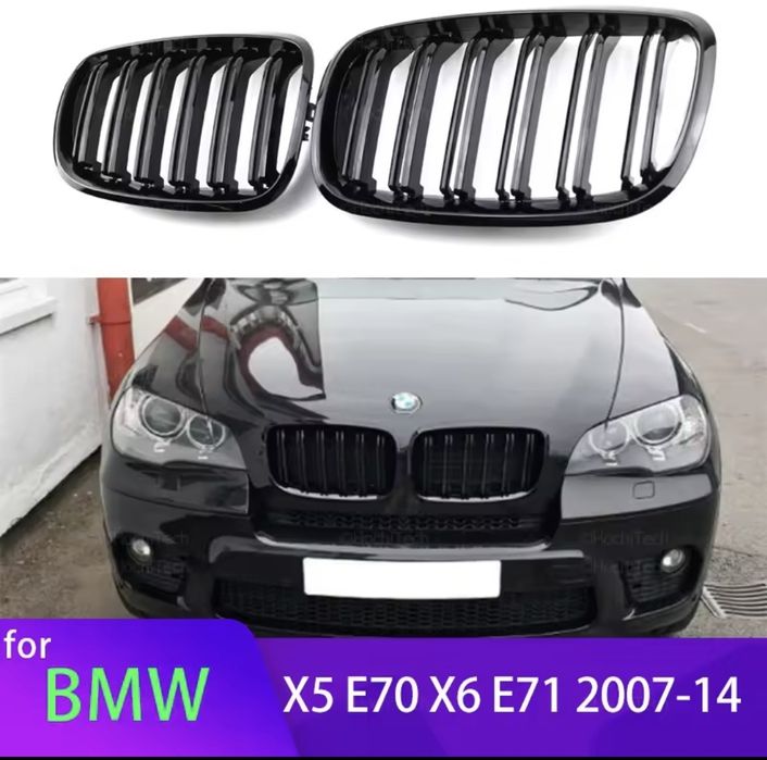 Grelhas frontais bmw X5 E70 X6 E71