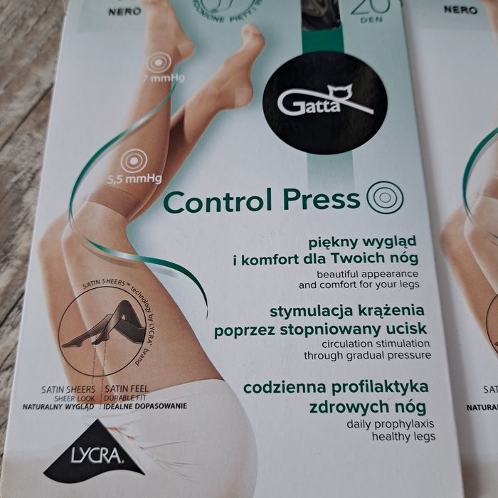 Podkolanówki damskie lycra
