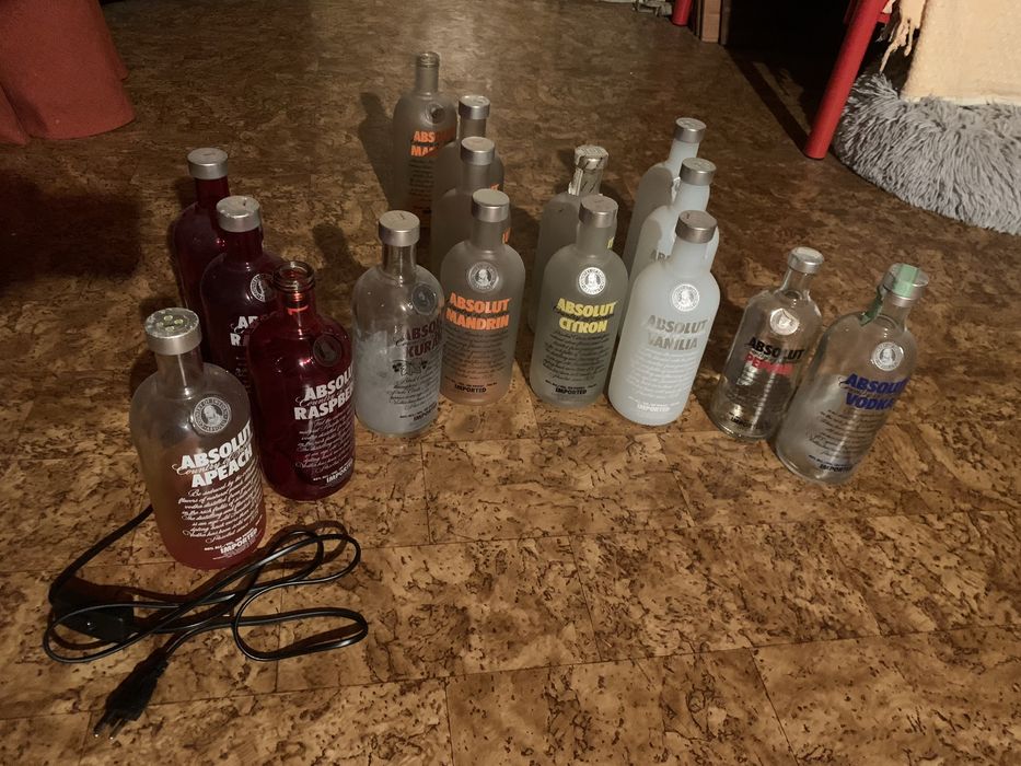 Candeeiro Absolut Vodka