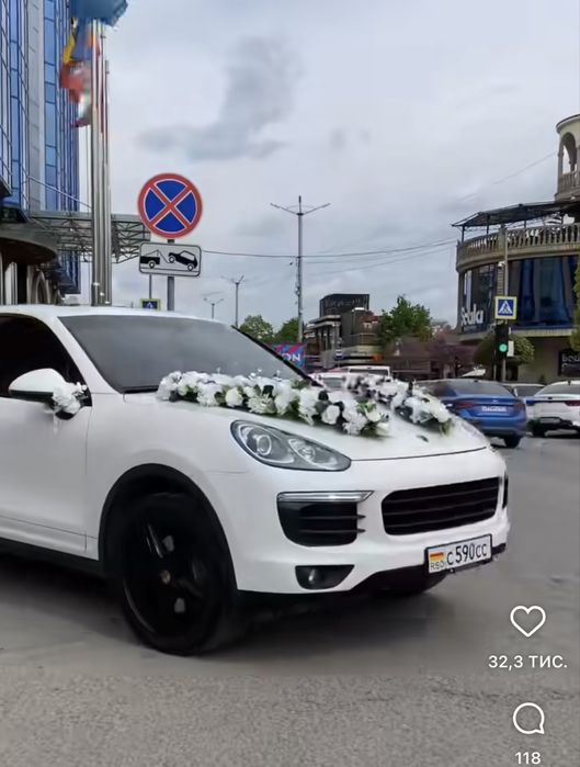 Весільні прикраси на автівку