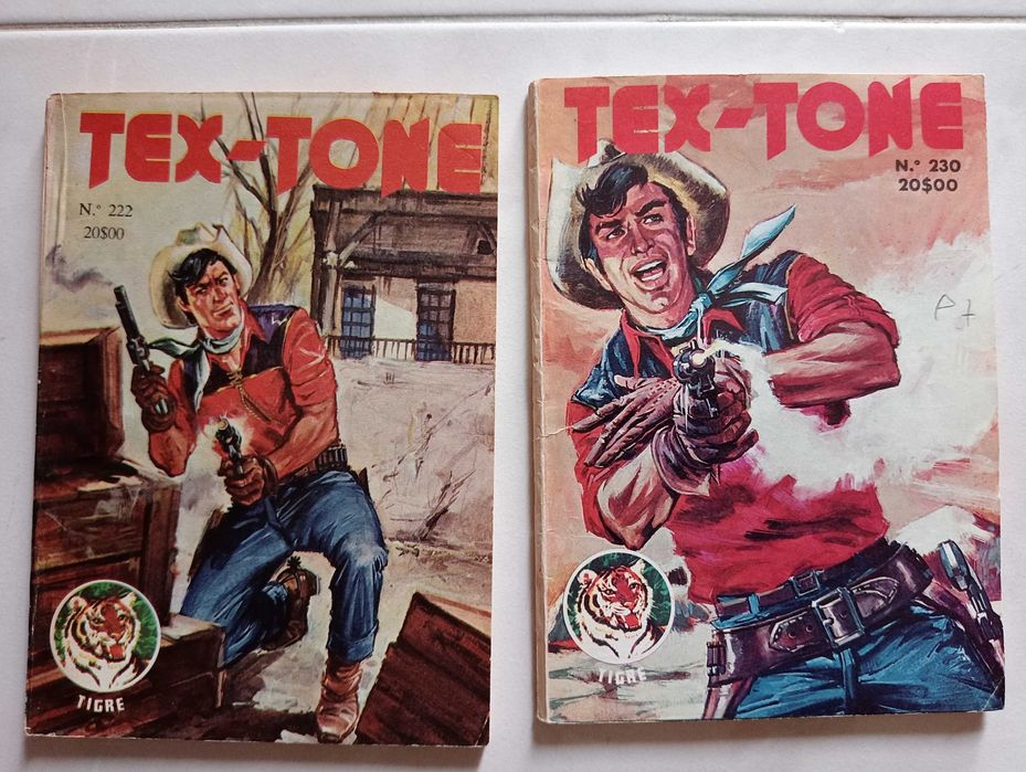 Revistas Tex-Tone colecção Tigre