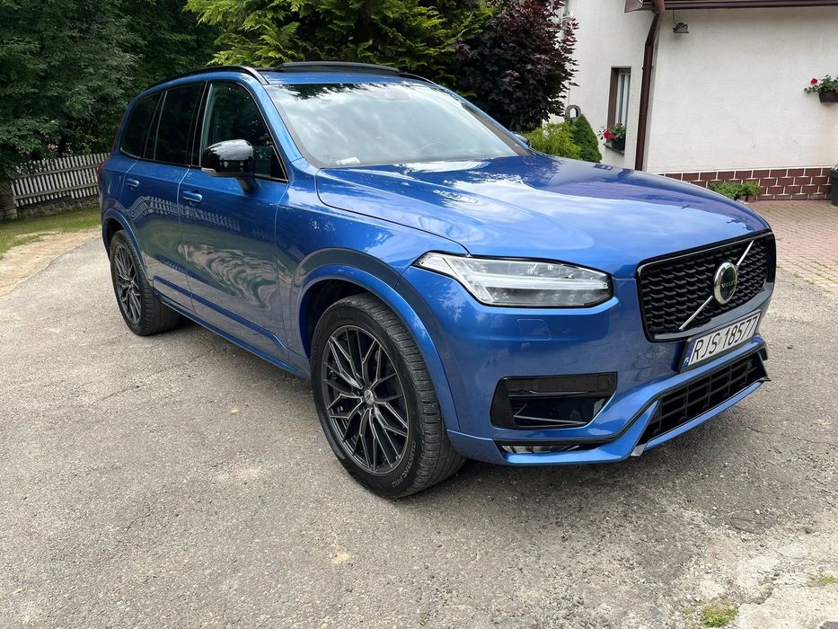 Volvo XC 90 Salon Polska, FV23%, B6, R-Design, Kamery 360, Asystenci, PNEUMATYKA