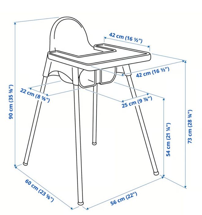 Cadeirinha para bebê ikea