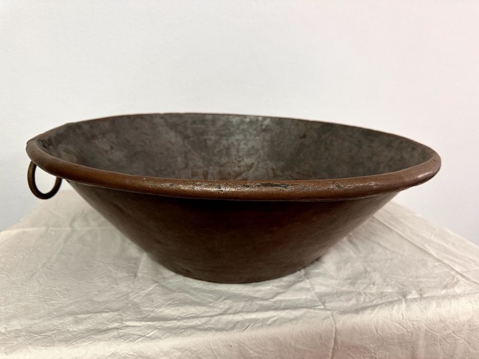 Alguidar/tacho de cobre 65 cm