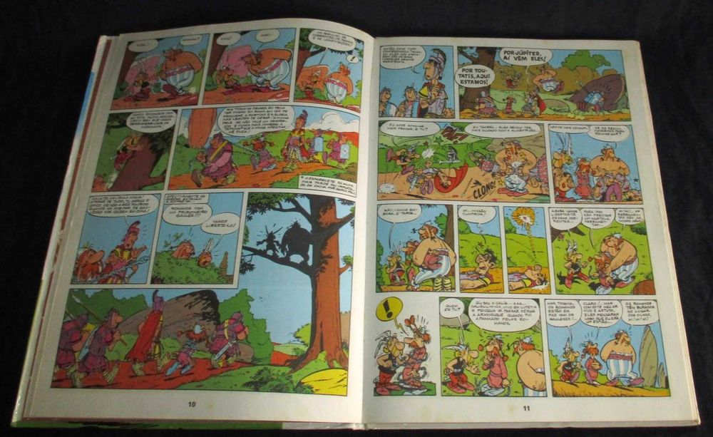 Livro BD Uma Aventura de Astérix O Gaulês Bertrand