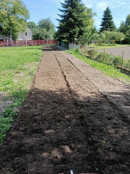Usługi glebogryzarką