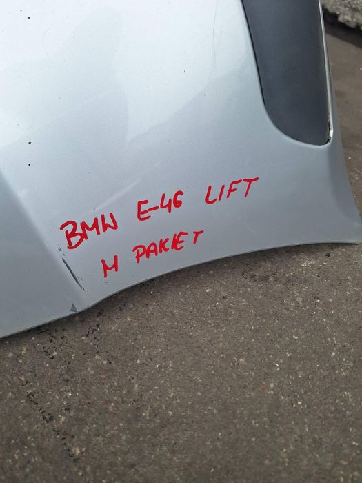 Zderzak BMW E46 Lift Mpakiet Titansilber Metalic