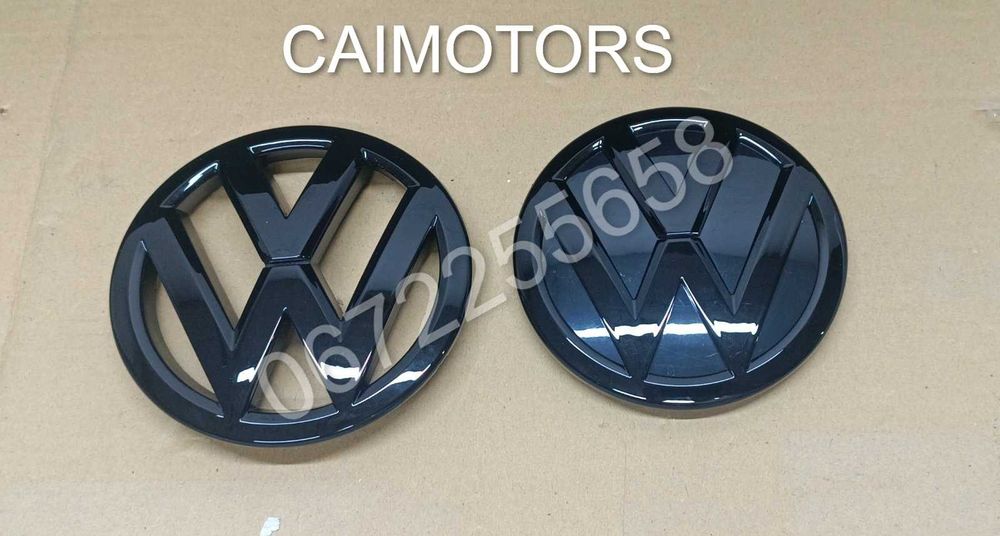 Эмблема знак логотип черная Passat B7 B8 B9 Jetta Tiguan
