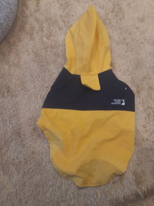 Casaco XL/ 35cm animal de estimação amarela e preto.