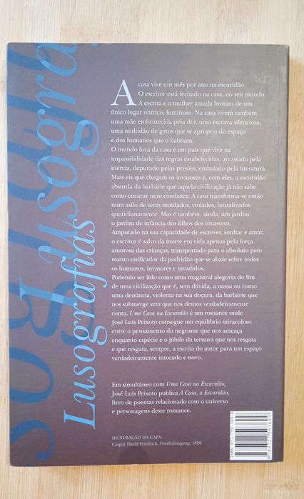 Uma Casa na Escuridão de José Luís Peixoto