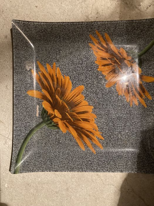 Тарелка стеклянная