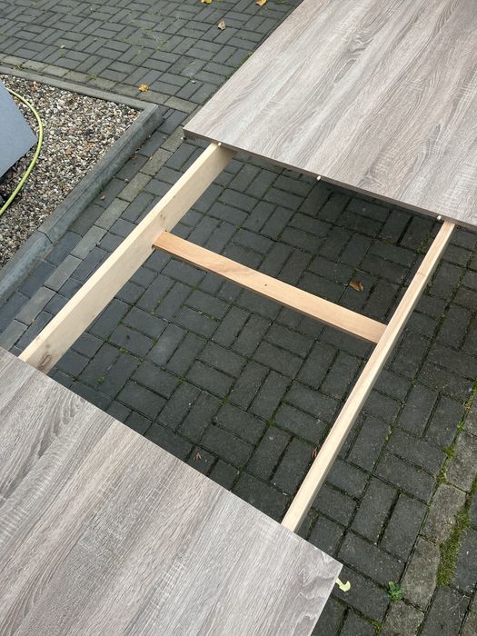 duży stół rozkładany dąb sonoma 2,5m 3,5m 250cm jadalniany impreza