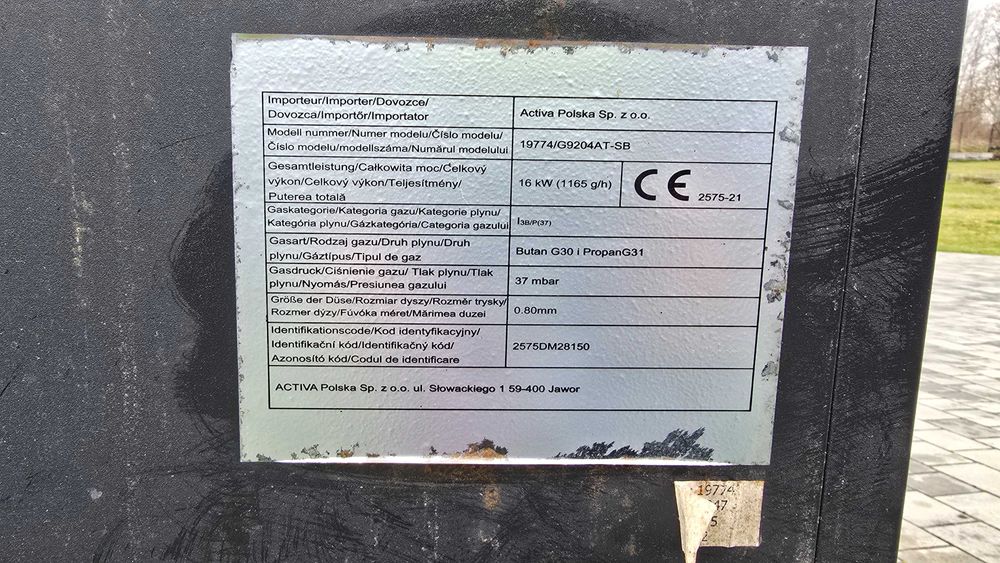 Grill Gazowy Activia