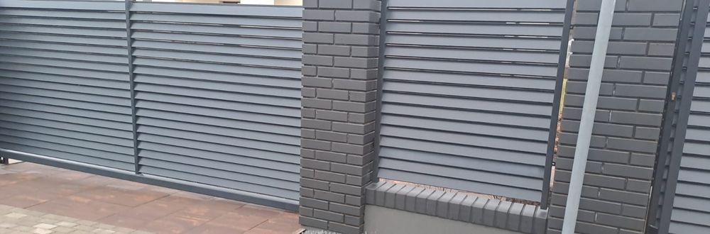 Spawane Ogrodzenia (ocynk+malowanie)+instalacja napędów, videodomofony