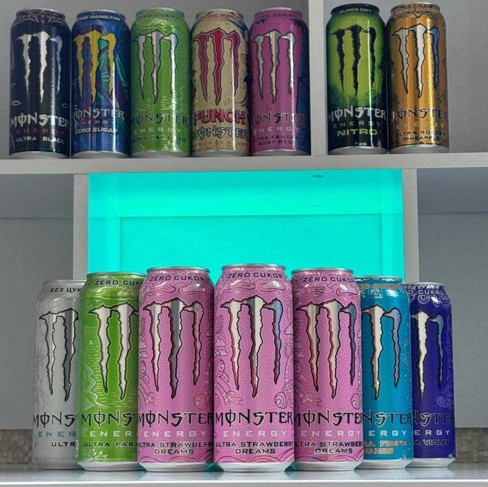Напій Енергетик Monster Energy Ultra Strawberry Dreams Без Цукру