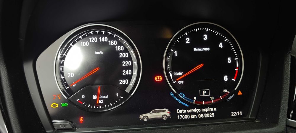 Bmw quadrante LCI black panel série 1 2 F20 21 22  X1 X2 F39 F48 F45