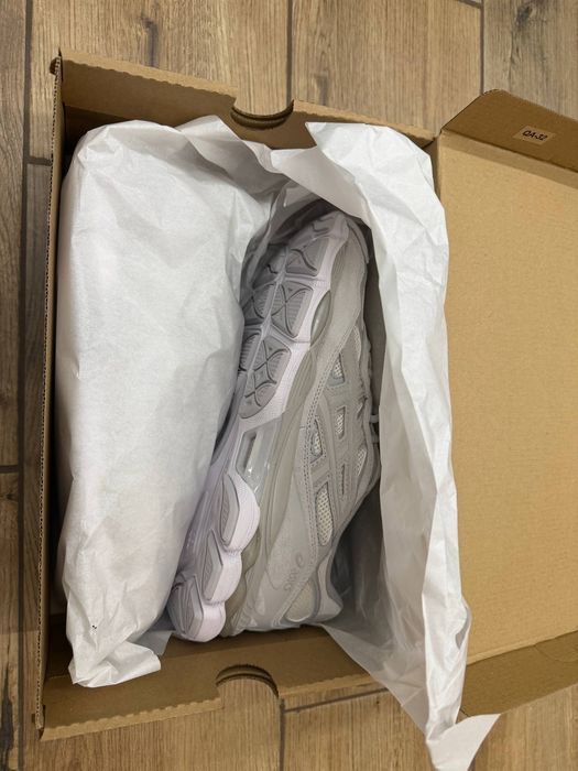 ASICS GEL-NYC Cream/Cloud Grey / Асікс сірий / нові, оригінал