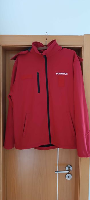 Casaco Softshell Bombeiros tamanho L