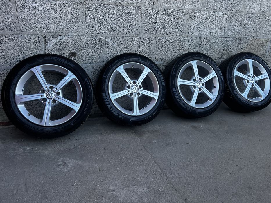 Koła Letnie R17 5x112 VW Golf Touran Caddy Passat Sharan 205/55/17