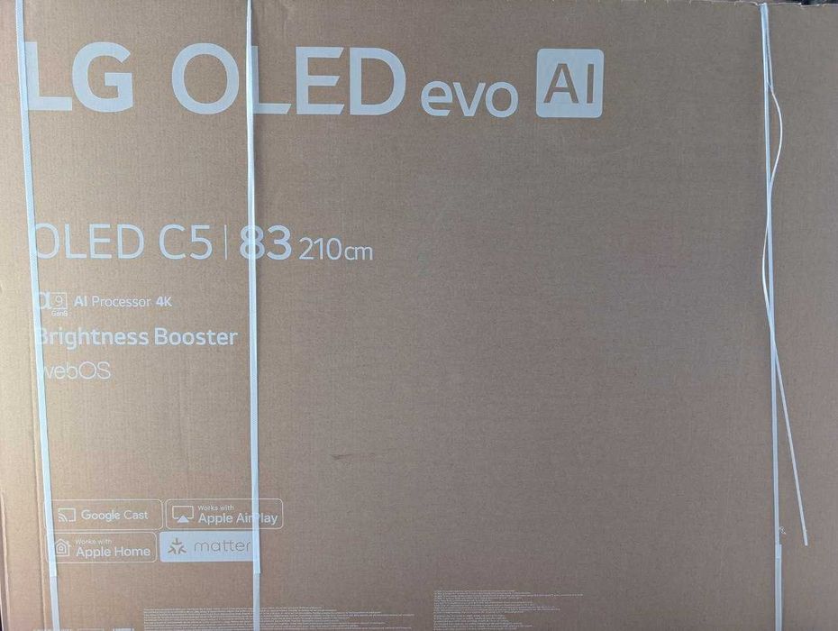 TV LG - OLED evo - 83'' - 209 cm - 4K Ultra HD - Smart TV - Nova selada c/garantia