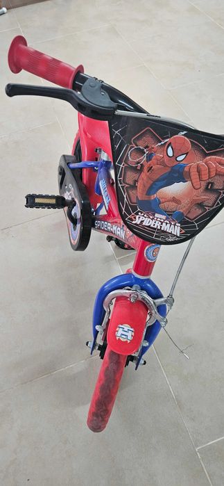 Bicicleta criança roda 14 spiderman homem aranha