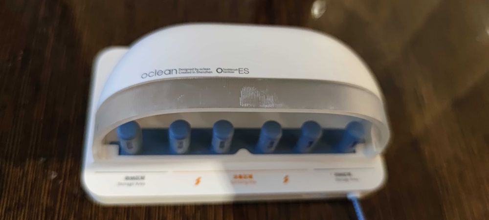 Стерилізатор для зубних щіток Oclean S1 Toothbrush Sanitizer white