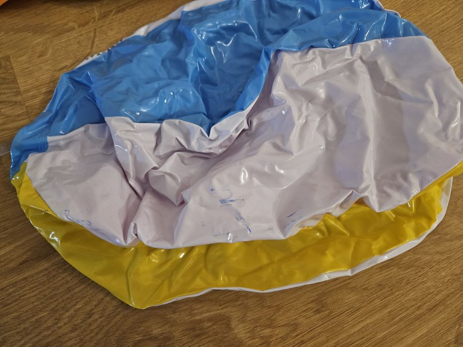 Zestaw - 3x kółka, nowe okulary, rękawki, piłka