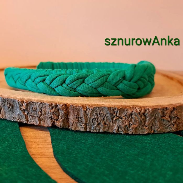 Opaska na włosy handmade