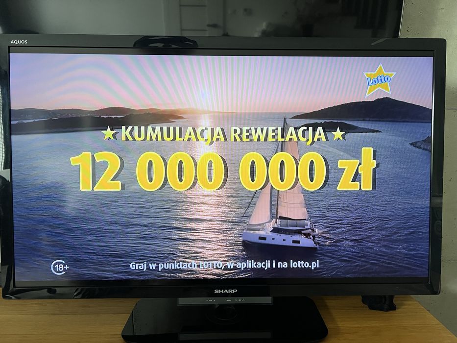 Telewizor Sharp Aquos 46" cali w pełni sprawny + pilot