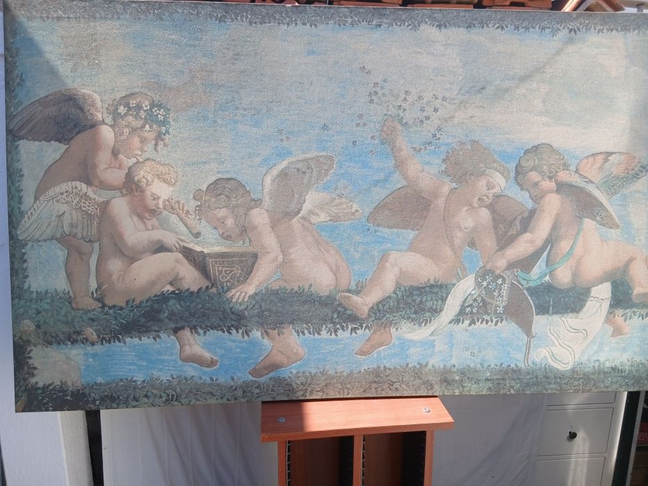 Quadro dos anjos e dos lábios
