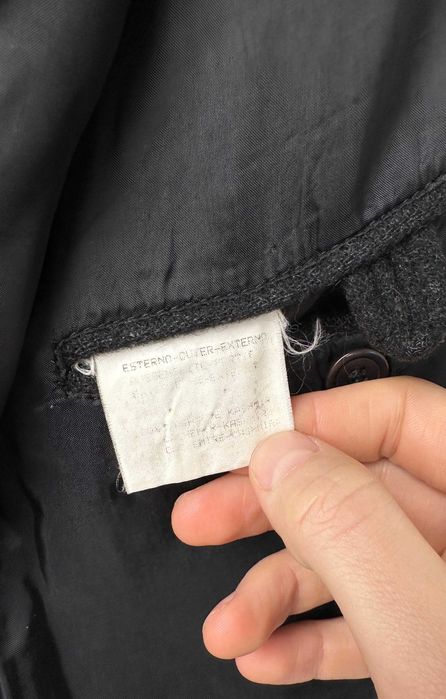 Płaszcz kaszmirowy ERMENEGILDO ZEGNA męski długi wełna r. M/L