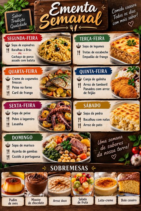Marmitas caseiras
