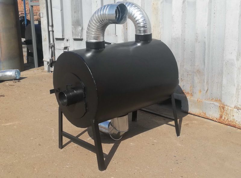 5,5 мм! ВЕЧНЫЕ ПЕЧИ! ОБДУВ! Буржуйка Булерьян POLTAVKA MIX 73 м2!