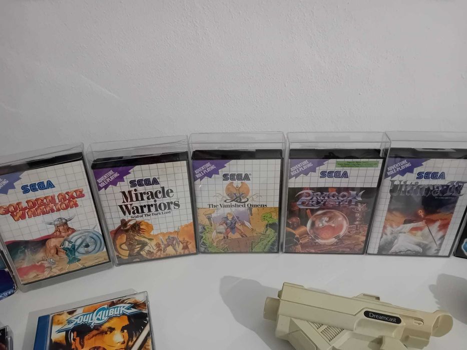 Jogos Sega: Master System, Saturn e Dreamcast