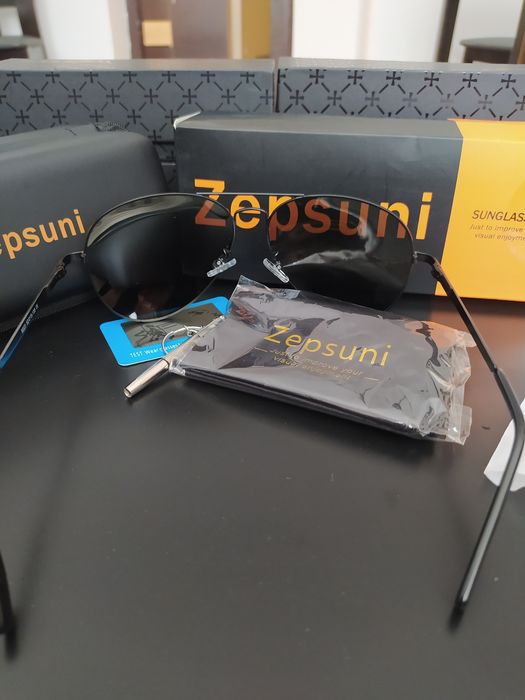 Męskie okulary przeciwsłoneczne lux