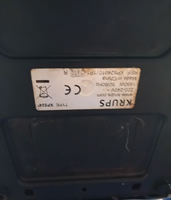 Maquina de cafe krups