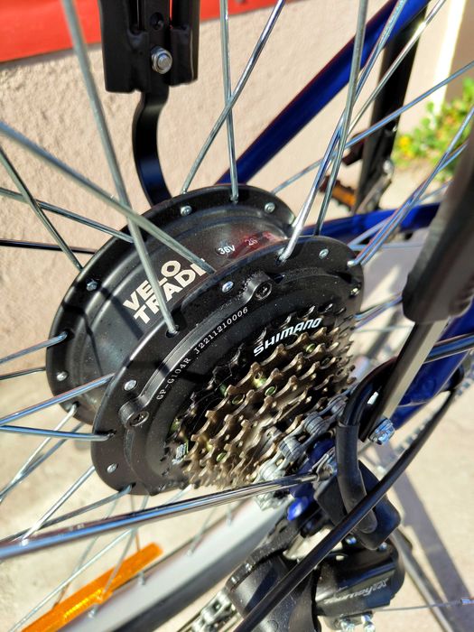 NOWY Rower Elektryczny DOROZHNIK LUX AM Niebieski Roz. 17" *Koła 26*!!