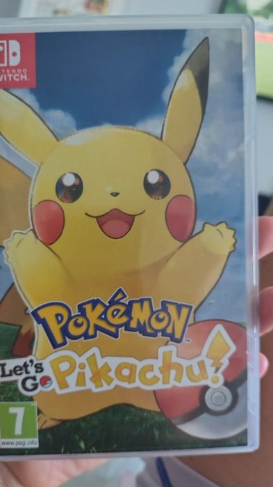 Jogo switch lets go pikachu