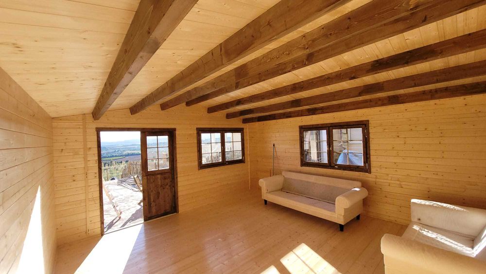 CASA PRÉ-FABRICADA ENZO D 25m² | 5x5m | CHÃO INCLUÍDO