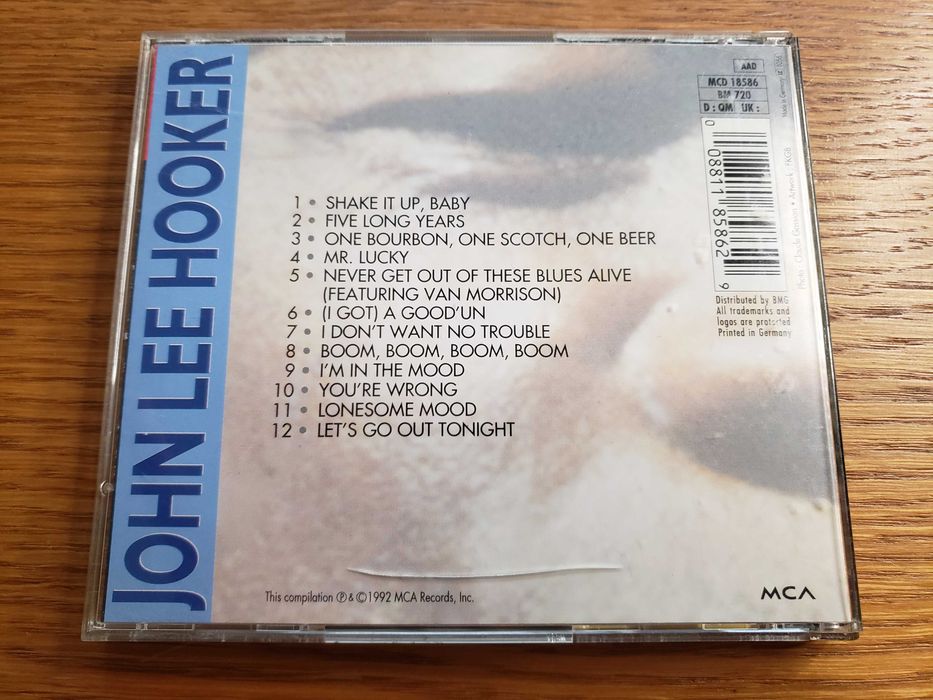 John Lee Hooker. The Collection - CD. Wyd. w 1992 r.