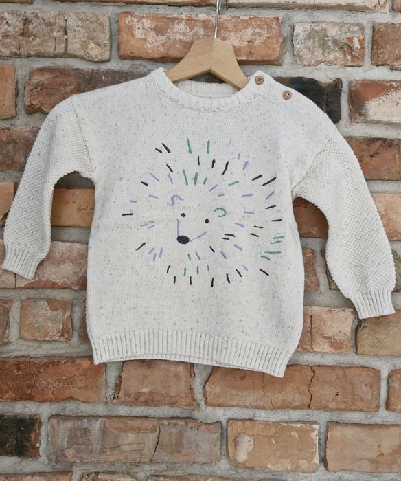 Reserved sweter sweterek guziczki